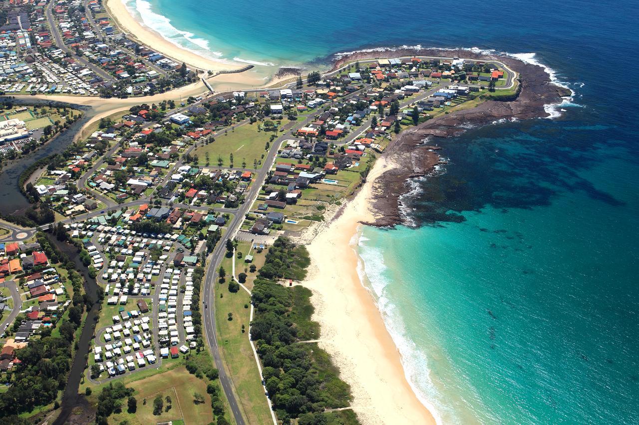 Surfrider Caravan Park Hotel Shellharbour Exterior foto